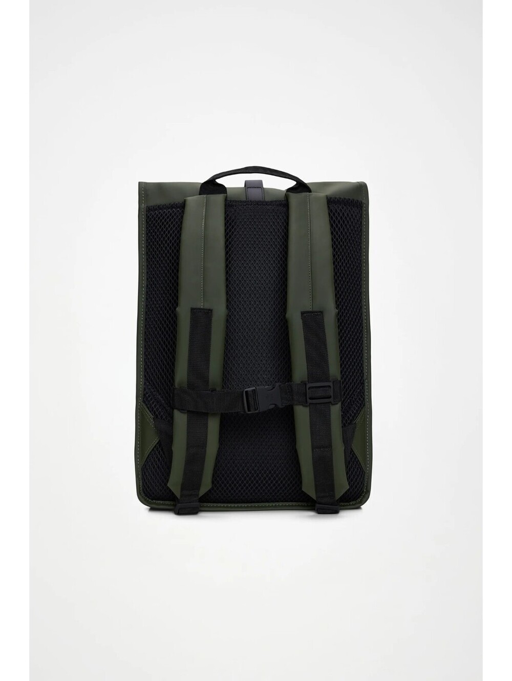 NWT Rains Evergreen Rolltop Rucksack - Picture 4 of 8